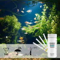 100Pcs Kit De Pruebas Para Acuario Con Esteros De Prueba Y Botella De Prueba Agua De Río Y Salada Para Medición De Calidad Del Agua - details 15