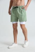 Nuevos Shorts De Verano Para Hombre Doble Capa Gimnasio Deportivo Secado Rápido Entrenamiento 2 En 1 Multibolsillos Pantalones De Correr - details 33