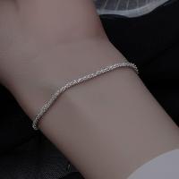 Pulsera De Plata Esterlina S925 Con Galio 18K SOMILIA Pulsera Brillante Y Plateada Para Mujer Joyería De Mano Regalo De Fiestas - details 7