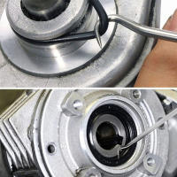 Juego De 4 Piezas De 165mm Herramientas De Sellado Para Automóviles Con Retirador De Sellado O-Ring Y Agujas Herramientas Azules - details 8
