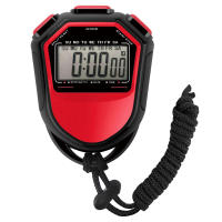 Reloj De Pulsera Digital Impermeable Para Deportes Con Cinta Para Natación Correr Fútbol Entrenamiento Timer Cronógrafo LCD Portátil - details 11