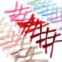 30pcs Cintas De Satén Poliéster Multicolor 6.5x8.5cm Para DIY Ropa Accesorios De Cabeza Regalos Cajas Artesanías Decoración - details 5