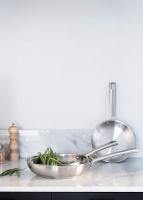 -45324-Sartén Foodie with Antiadherente Quantanium, Antiadherente Tricapa, Titanium, Compatible with Toda Cocina, Distribución Homogenea de Calor, Ecológica y libre de PFOA, 26x19x6 cm - details 2