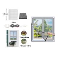 Mosquitera Magnética de Fibra Vidrio Recortable Para Ventana, Magnetismo Fuerte, Fácil de Instalar - Maxia Market - details 1