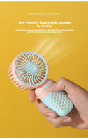 Ventilador de carga portátil para estudiantes, miniventrador USB pequeño de bolsillo con dibujos animados, novedad de 2024 - details 8