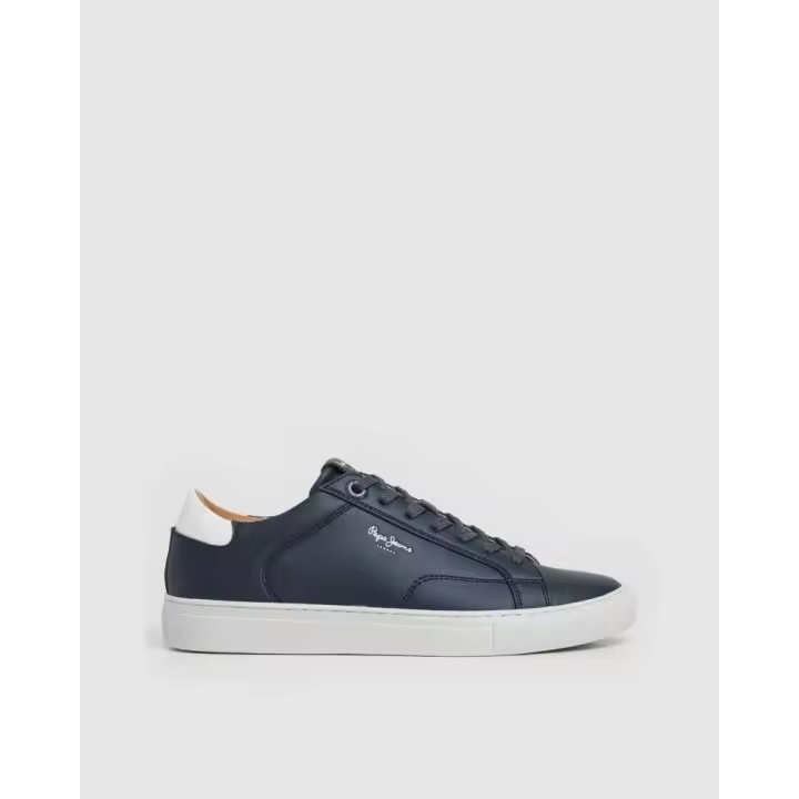 PEPE JEANS PMS00048 JOE BASIC Zapatillas Bajas Hombre Azul - 1