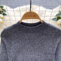 New Chic Fashion Belt Wrap Hips Sweater Dress Knitted Slim Waist Bodycon Dress for Women Elegant Office Casual above Knee - details 1