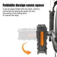 Pedal Plegable Para Bicicleta Universal Con Reflejante Accesorios Para Ciclismo Plataforma Ultraligera De ABS Y Acero Para Vehículos Eléctricos Y Montañas - details 1