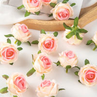 100Pcs Rosas De Seda Artificiales Para DIY Caja De Caramelo Decoración De Navidad Jardín Arco Boda Corona Accesorios - details 13