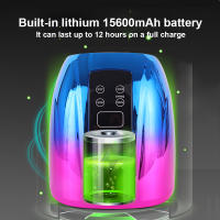 Lámpara De Uñas LED Recargable De 90W Con Espejo En La Base Y Luz Sin Cable Para Manicura De Uñas De Acrílico Máquina De Uñas LED Sin Cable - details 3