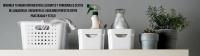 Confortime - Caja de Ordenación Multiusos con Tapa 35x26x16cm, Compartimentos Modulares - Versátil y Duradera - details 1
