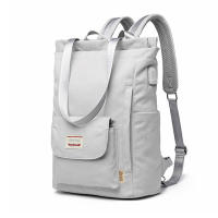 Mochila De Mujer Impermeable Estilo Coreano Con USB Para Portátil De 13-15.6 Pulgadas Mochila De Cuero Oxford De Moda Para Estudiantes - details 0