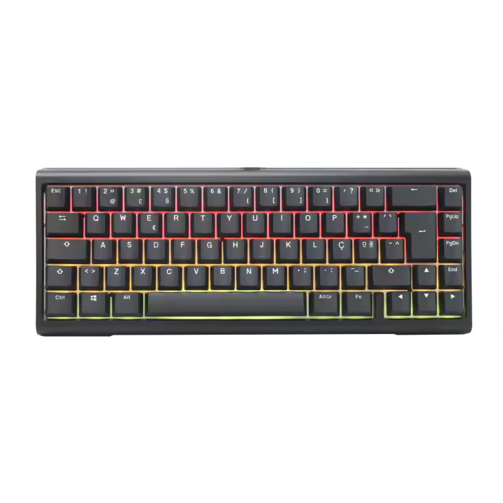 Ducky Tinker65 Teclado Mecánico 65% RGB Negro MX-Azul (PT) - 1