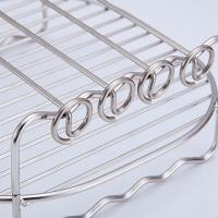 Rack De Almizcler Para Air Fryer Relleno De Acero Inoxidable Relleno De Brochetas Relleno De Almizcler Para Asado Y Barbacoa Herramienta De Cocina Resistentes Al Calor Y Fáciles De Limpia - details 6