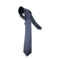 Ociodual Corbata estrecha Gris satinado de moda poliester unisex Tie Necktie Gray Boda - details 2
