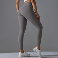 Leggings De Yoga Talla Alta Control De Atrás Leggings Deportivos Para Correr Ciclismo Gimnasio Prueba De Agachamiento Slimming Booty - details 22
