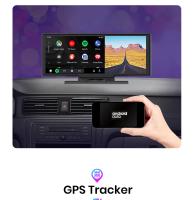 Junsun Cámara de salpicadero inalámbrica Carplay y Android Auto con cámara trasera, DVR, navegación, grabadora de video HD para el tablero de BMW Audi VW - details 6