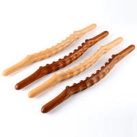 Rodillo De Masaje Lymphático De Madera Para Terapia Y Eliminación De Celulitis Herramienta De Drenaje Linfático Para Cuello Espalda Cintura Piernas - details 9