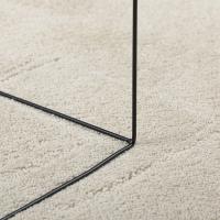 Alfombras vidaXL Beige Lana 80 x 150 cm Alfombra Ondulada Moderna - details 6