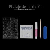 SALLUNA 20 unidades ,2 x modelos ,Uñas postizas, press on nails, naturales ,kit embalaje - details 2