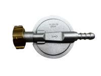 Regulador de Gas Butan 30mbar G1/2 Izquierda - Compatible con Bombonas y Equipos de Francia y Bélgica – Ideal para Caravana y Camping – QBako - details 1