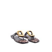 ISTERIA 25099 001 Sandalias planas de Mujer 36024 25V ESCLAVA ADORNO METAL NEGRO - details 1