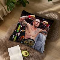 Funda De Cojín De Fighter UFC Alex Pereira Poatan Para Sala De Estar Oficina Dormitorio Sofá Tiempo De Siesta Estilo Deportivo 100% Poliéster Impresión Doble - details 5