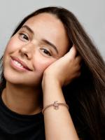 Pandora - Charm de Estrella y Luna cada vez-Baño de Oro Rosa de 14 K - details 3