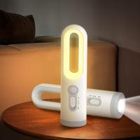 Sensor de Movimiento LED Noche Luz 2 en 1 in the interior portáthil with anocecier al amanécer sensor para dormitorio, baño, Lectura, camping - details 0