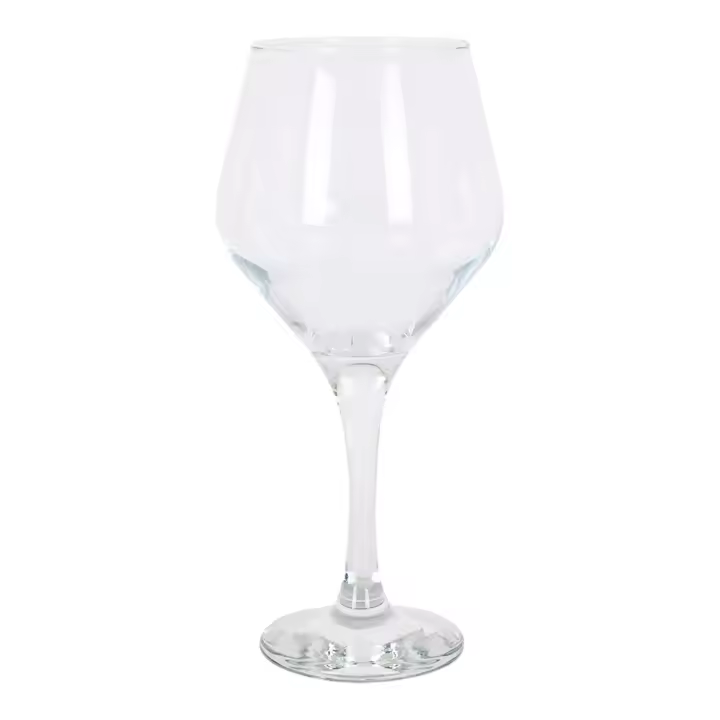 LAV - Set de 6 Copas Vino/Agua 450cc Colección Ella - Cristal de Alta Calidad, Elegante y Funcional - 1