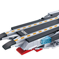 COGO Transformación De Robot a Avión Juguetes De Bloques De Construcción Serie Militar Regalo Para Niños (774 Piezas) - details 6