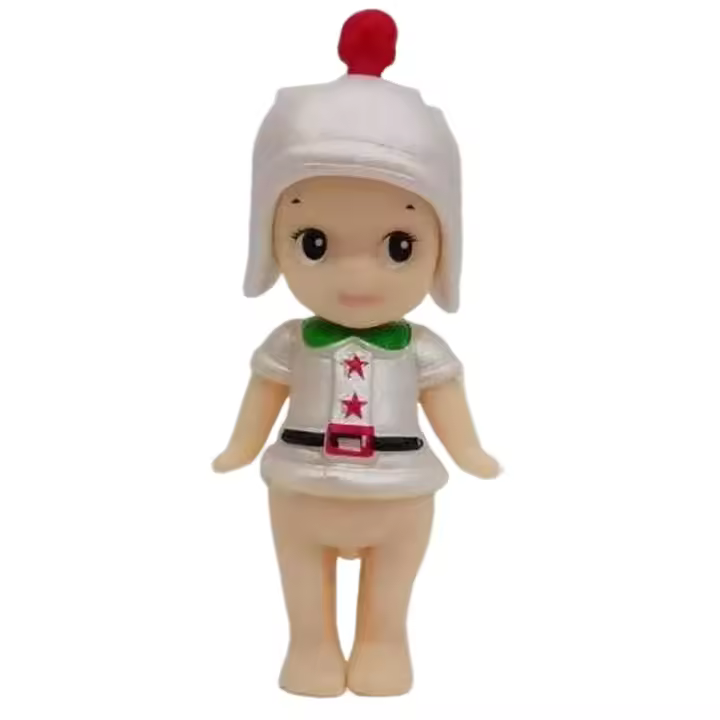 Muñeca De Navidad Milu Decoración De Pastel De Navidad Muñeca De Escenario Hecha a Mano Decoración De Hogar Regalo De Navidad Para Niños Y Adultos - 1