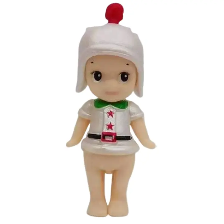 Muñeca De Navidad Milu Decoración De Pastel De Navidad Muñeca De Escenario Hecha a Mano Decoración De Hogar Regalo De Navidad Para Niños Y Adultos - 1