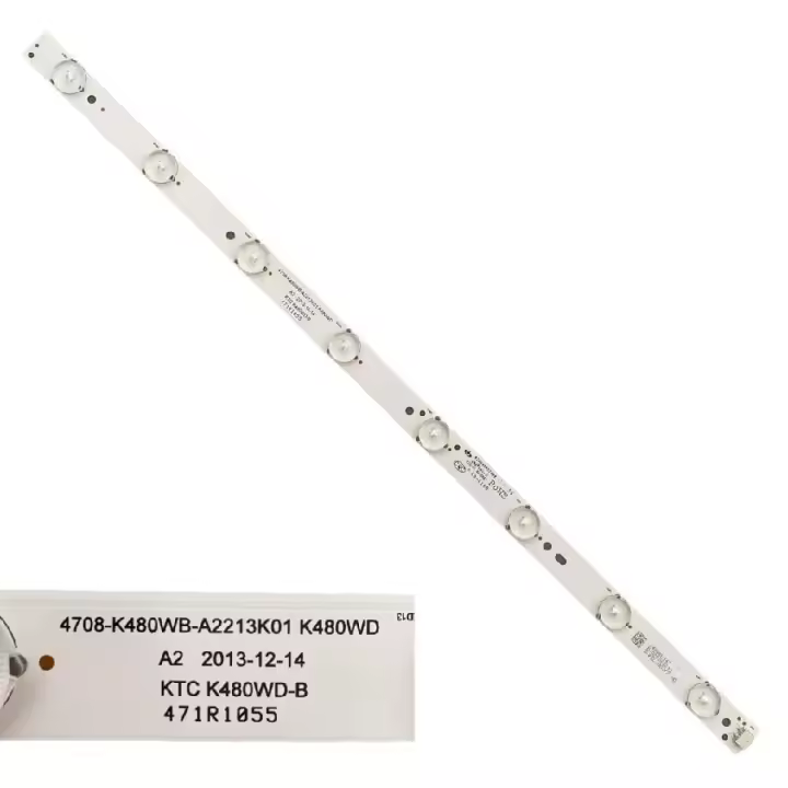 Tira 8 leds PHILIPS 48PFA4609/00 KTC K480WD-b 4708-K480Wb-A2213K01 - 1
