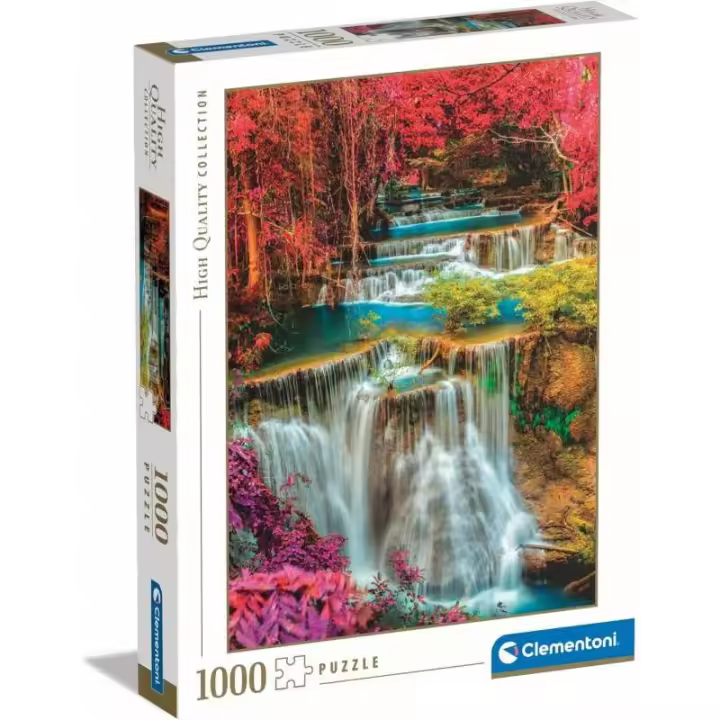 PUZZLE 1000 PIEZAS COLOFUL THASI FALLS 2024 DE CLEMENTONI - 1