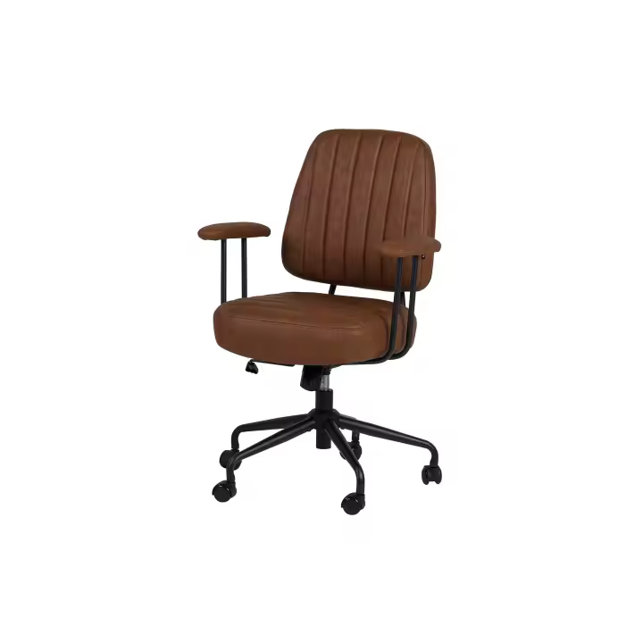 Silla Escritorio Regulable Marron 65x68x97/103 Cm - 1