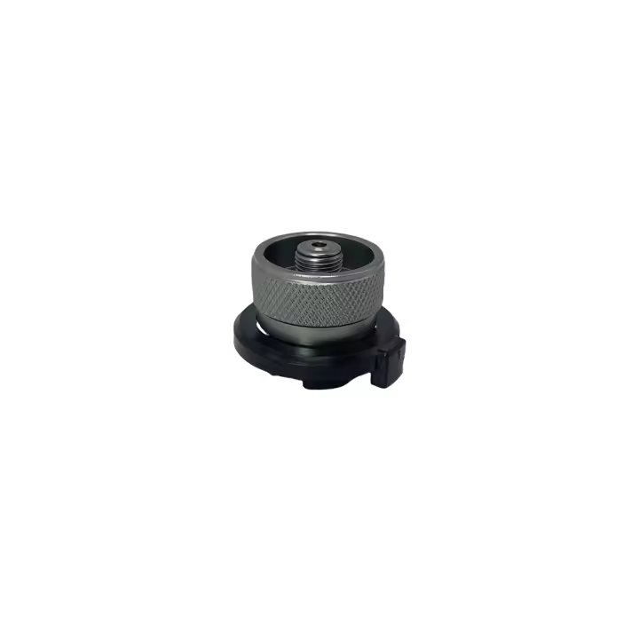 Adaptador De Quemador De Gas Gas Saver plus Aluminio Conversor De Tanque Plano Para Camping Adaptador De Gas Con Válvula - 1