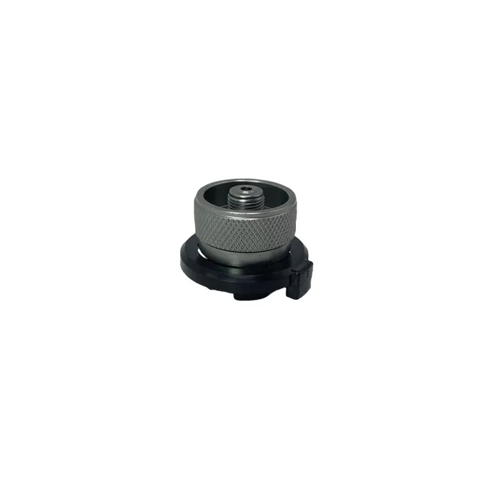 Adaptador De Quemador De Gas Gas Saver plus Aluminio Conversor De Tanque Plano Para Camping Adaptador De Gas Con Válvula - 1