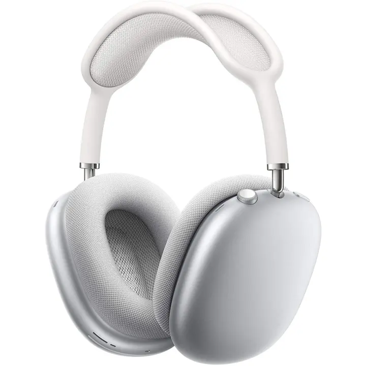 AHERO Max Auriculares Diadema Transpirable Bluetooth Calidad Premiun con Funda Almohadillas Magneticas Cascos Color Plata - 1