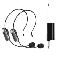 Micrófono Inalámbrico De Cabeza 2.4G Con Transmisor Y Receptor Para Amplificador Y Altavoz De Voz Para Enseñanza Guía Turística - details 1
