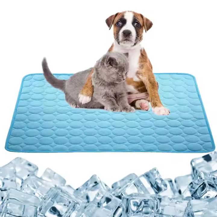 Alfombra Fría Para Perros Y Gatos Extra Grande Manta De Hielo Durable Para Verano Accesorios Para Mascotas Sofá De Gel Para Animales De Compañía - 1