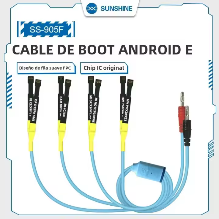 Cable De Suministro De Energía Para Teléfono Móvil SS-905F Control De Arranque Herramienta De Reparación De Cable Para Android Samsung Huawei Xiaomi - 1
