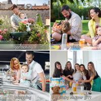 Portabebés, versátil portabebés 9 en 1 con almohadilla lumbar, mochila portabebés para niños pequeños, bebés, padres recién nacidos (7-45 libras), adecuado para todas las estaciones - details 7