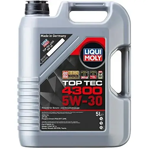 LIQUI MOLY Top Tec 4300 5W-30  5 L  Tecnología de síntesis Aceite de motor  3741 - 1