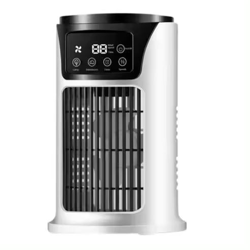 Enfriador de aire para el hogar, ventilador eléctrico de escritorio para estudiantes, pequeño, para oficina, refrigeración por USB - 1