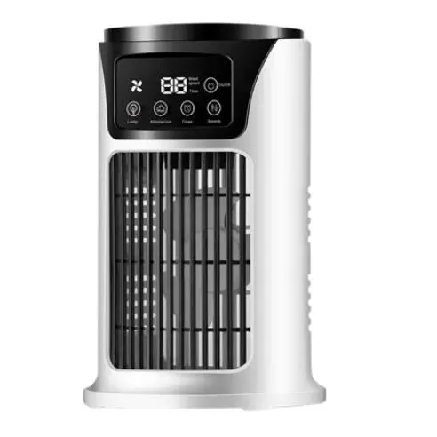 Enfriador de aire para el hogar, ventilador eléctrico de escritorio para estudiantes, pequeño, para oficina, refrigeración por USB - 1