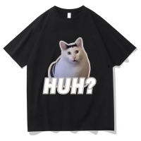 Camiseta De Gato Divertido Para Hombres Y Mujeres Estilo Harajuku Aéstetico Vintage Prenda Casual De Algodón Transpirable Para Todas Las Estaciones - details 1