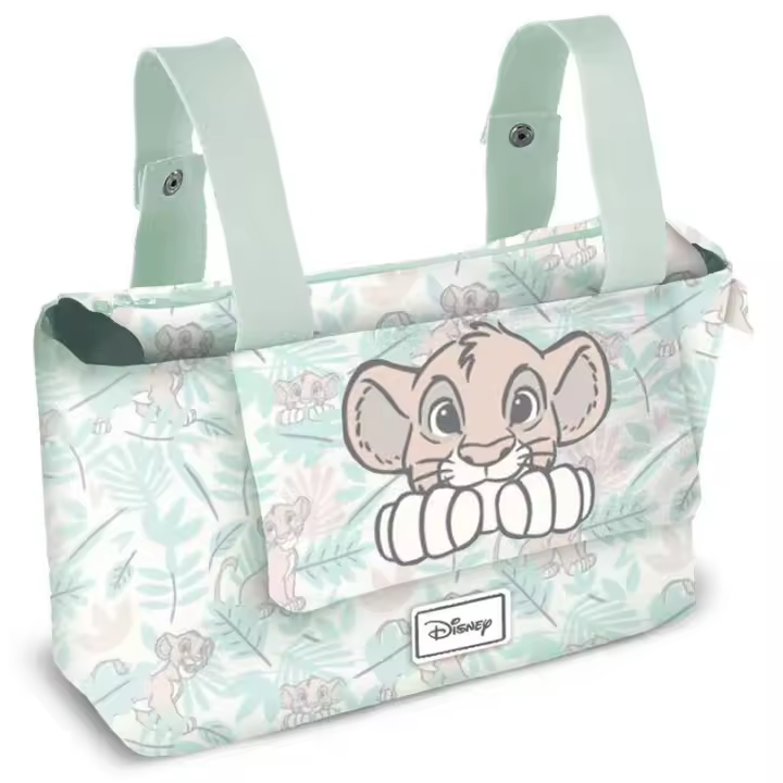 Bolso Maternidad El Rey Leon Adp. Carro 27x31x12cm. - 1