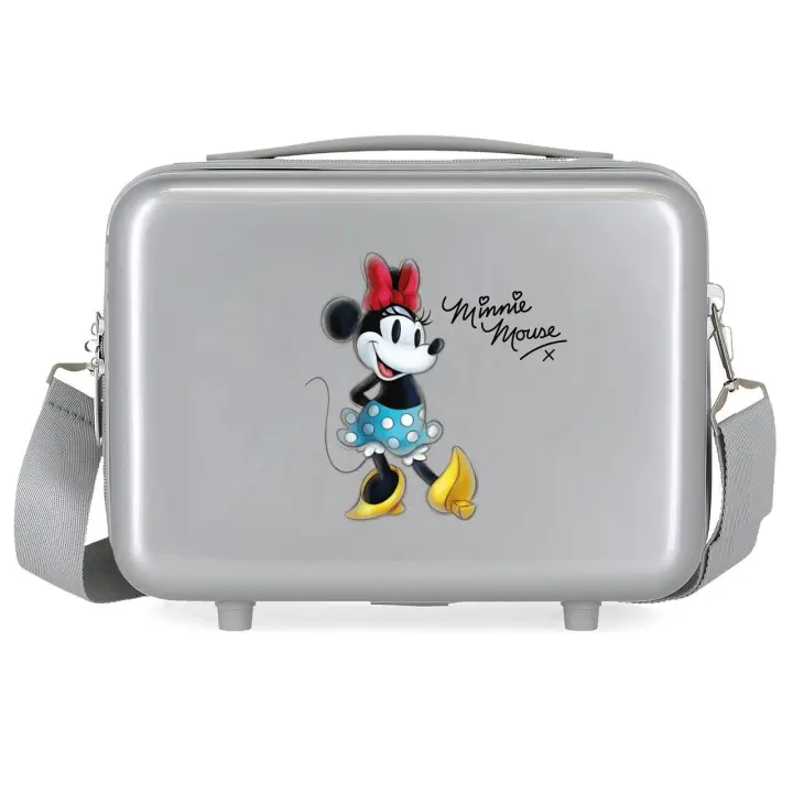 Disney Minnie Neceser De Viaje ABS Joyful Gris - 1
