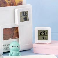 Mini Termómetro Y Higrómetro Digital Con Pantalla LCD Medidor De Temperatura Y Humedad Sensor Para Interior Muro Herramienta De Clima - details 7